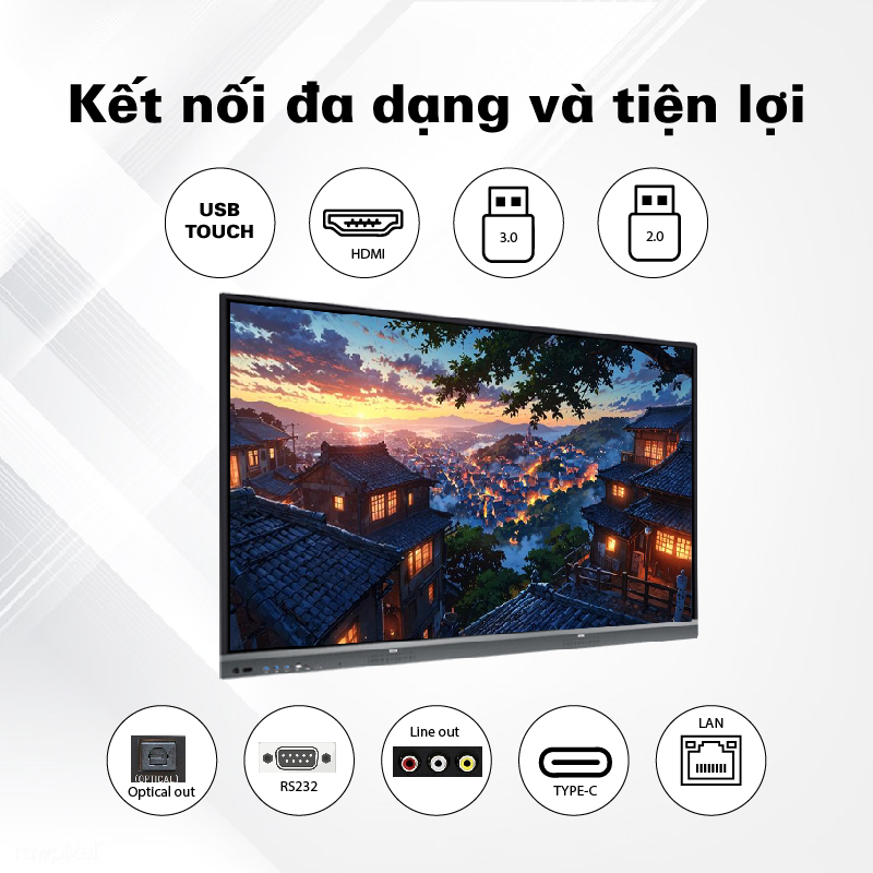 Màn hình tương tác thông minh TEAMIE 86inch