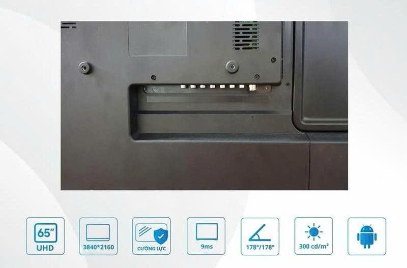 Smart Tivi Cường Lực 65 inch 4K Teamie T65U8-1