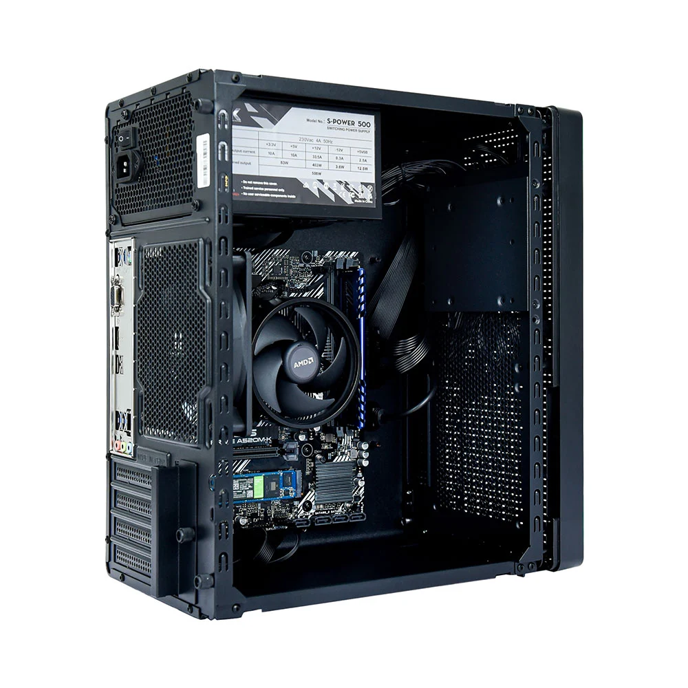 PC Teamie Home Office A50200 – AMD Ryzen 5 5500GT, 8GB RAM, 500GB SSD